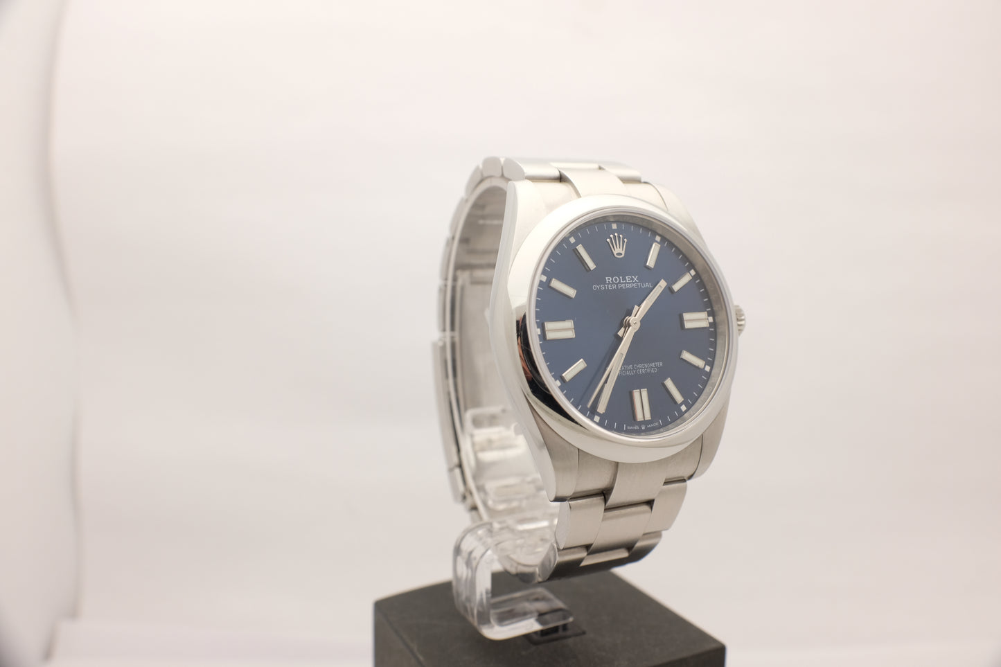 Rolex Oyster Perpetual Blue 41MM 124300 Box Papers 2024