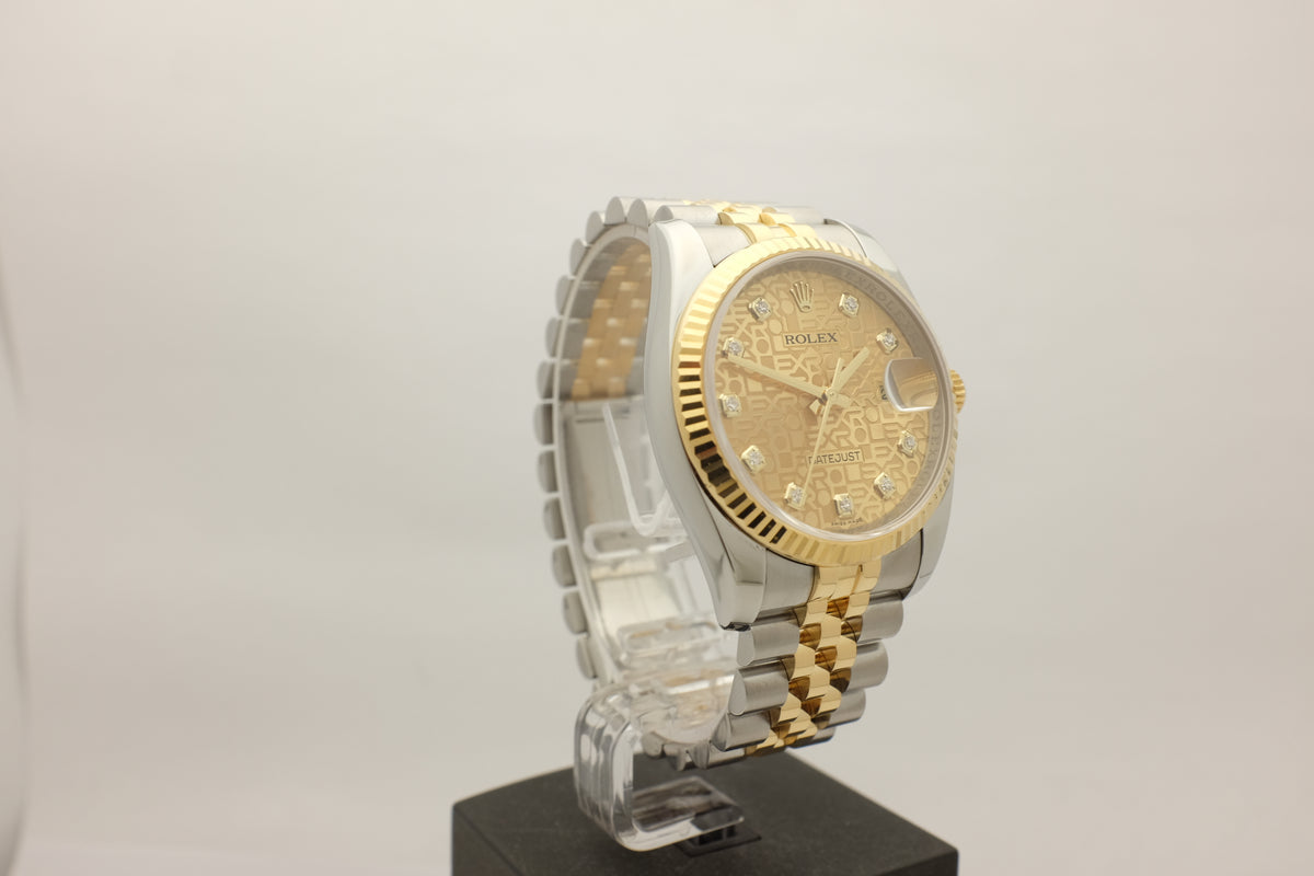 Rolex Datejust 18kt Steel Jubilee 36MM 116233