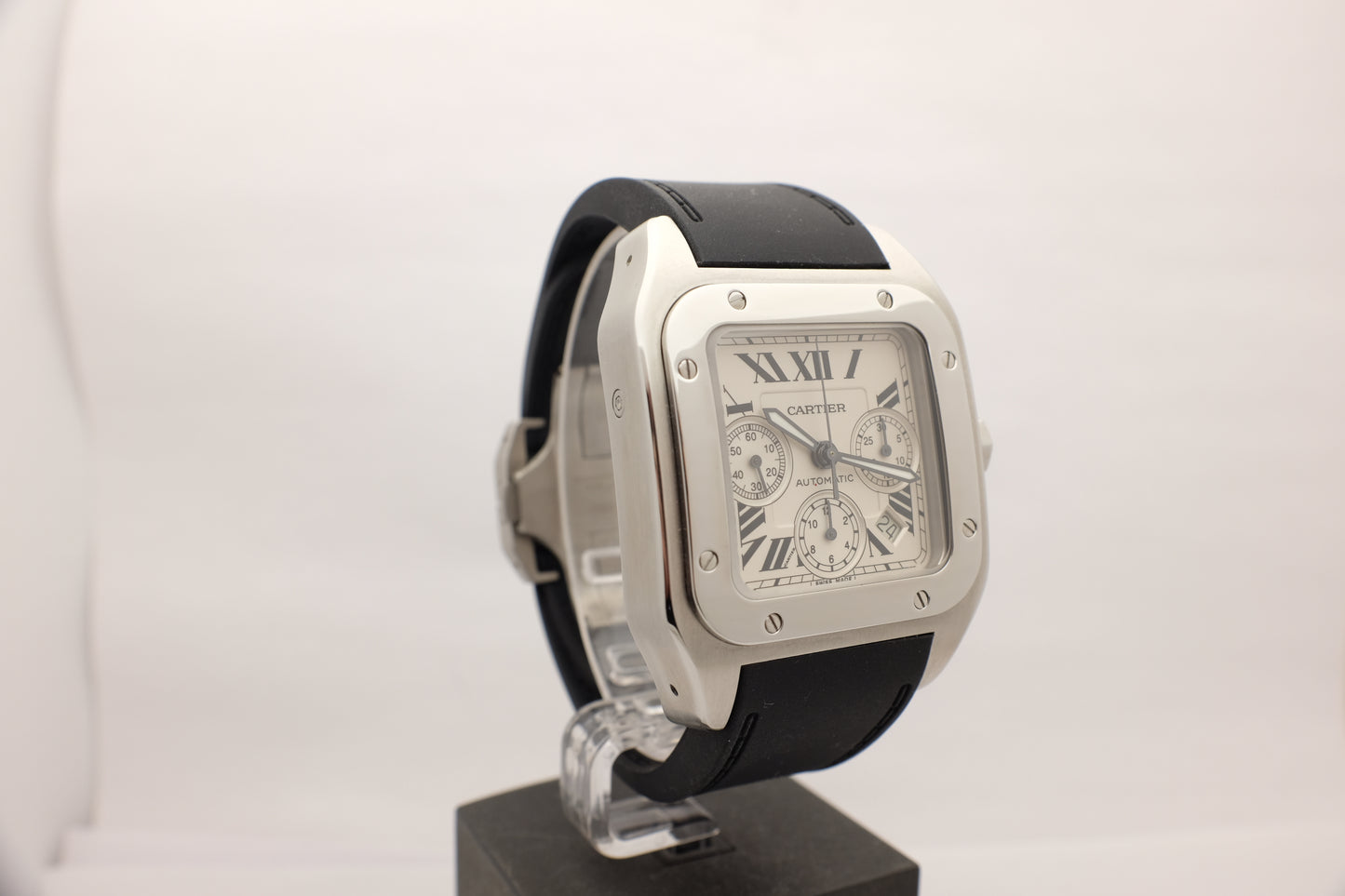 Cartier Santos 100 XL Chronograph W20090X8