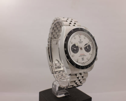 Tudor Black Bay Chronograph Steel White 41MM M79360N-0014 Box Papers 2025