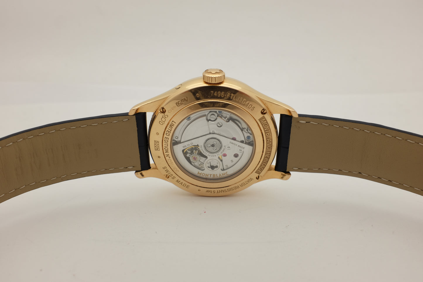 Montblanc Heritage Perpetual Calendar Limited Edition 18K Rose Gold 100PCS