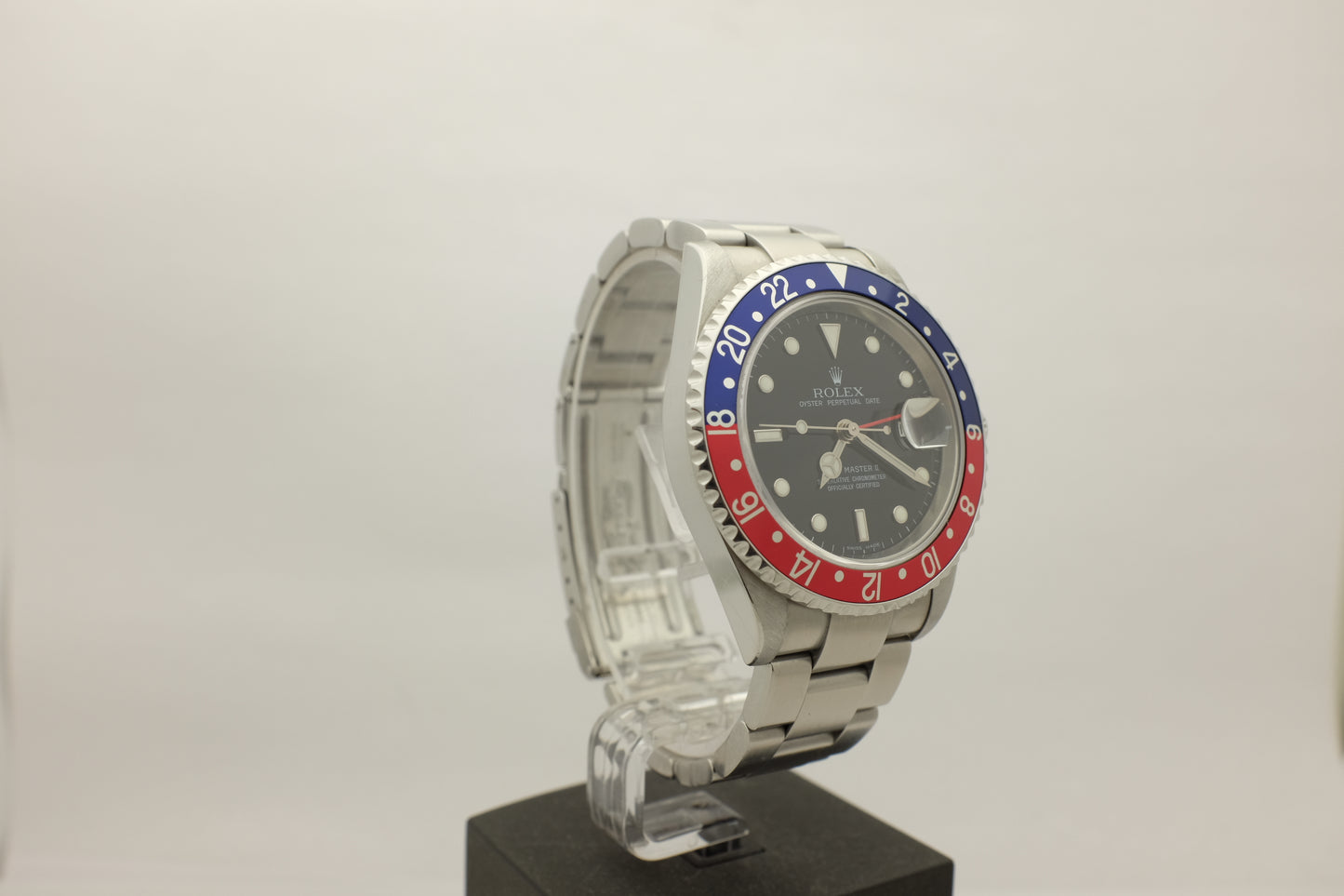 Rolex GMT Master II DISCONTINUED “PEPSI” 40MM Bezel 16710
