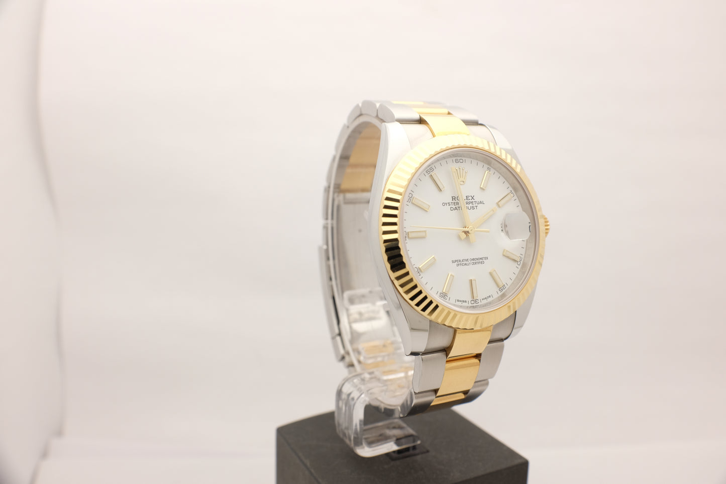 Rolex Datejust 41MM 18Kt Steel 126334 Box Papers 2019