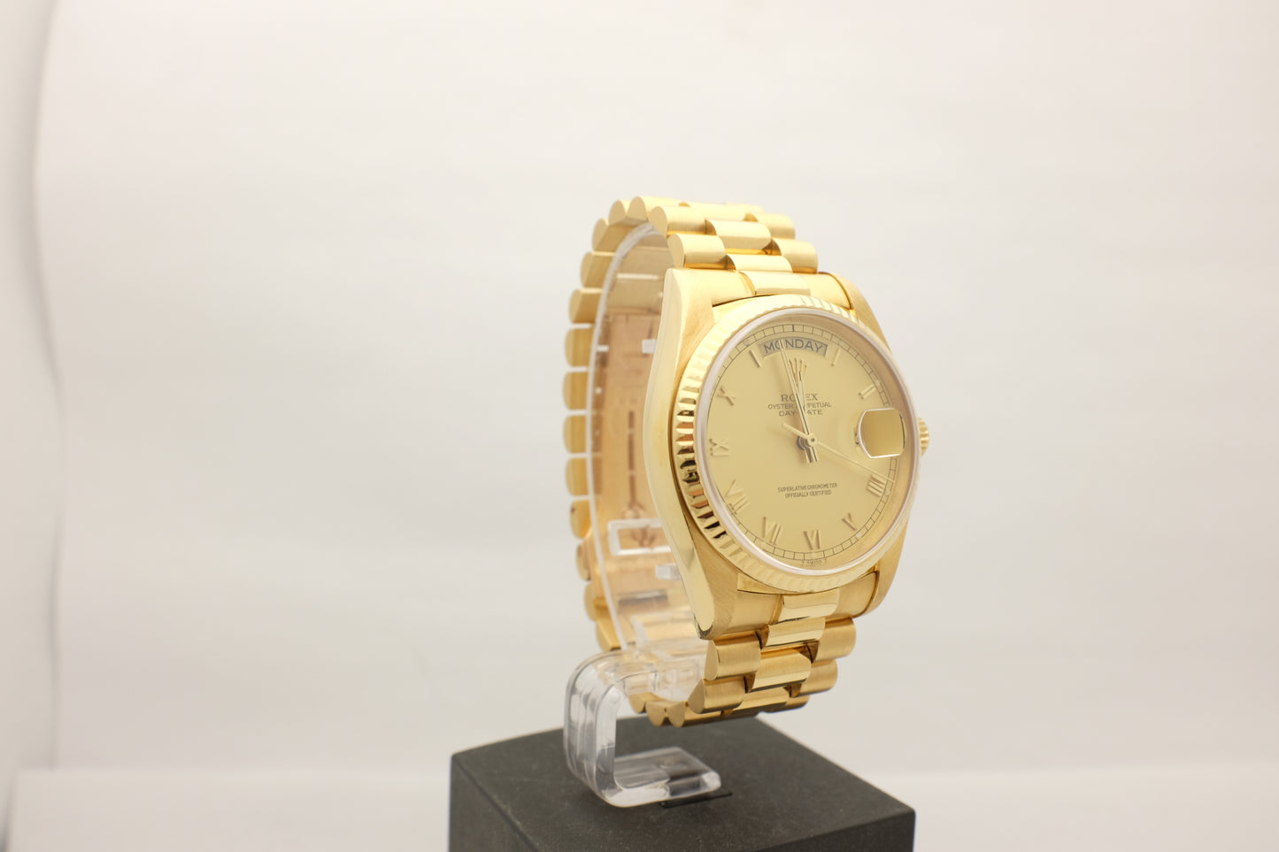 Rolex President Day-Date 18K Yellow Gold 36MM Ref. 18038 CIRCA 1981