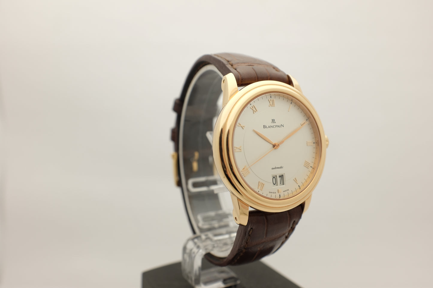 Blancpain Villeret 18kt Rose Gold 38MM 6850-3642-55