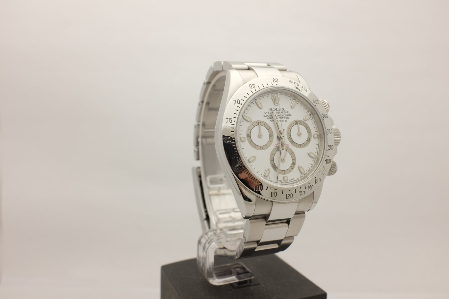 Rolex Cosmograph Daytona Steel White 40MM 116520