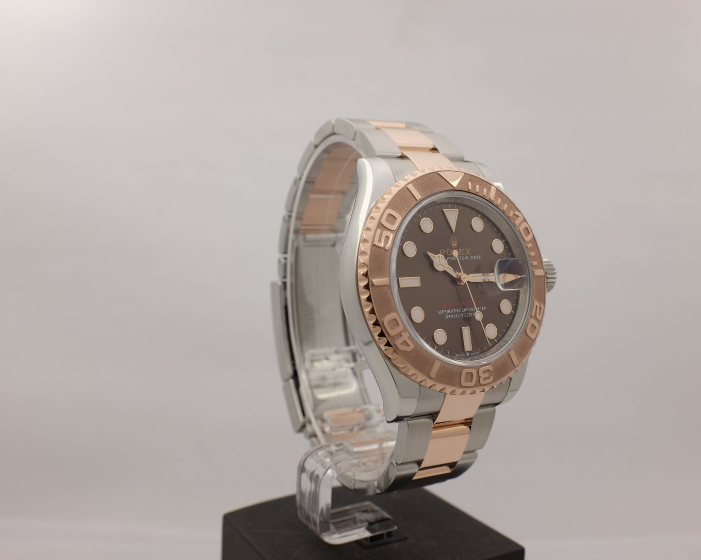 Rolex Yacht Master 18Kt Rose Gold Steel Chocolate 40MM 126621 Box Papers 2024