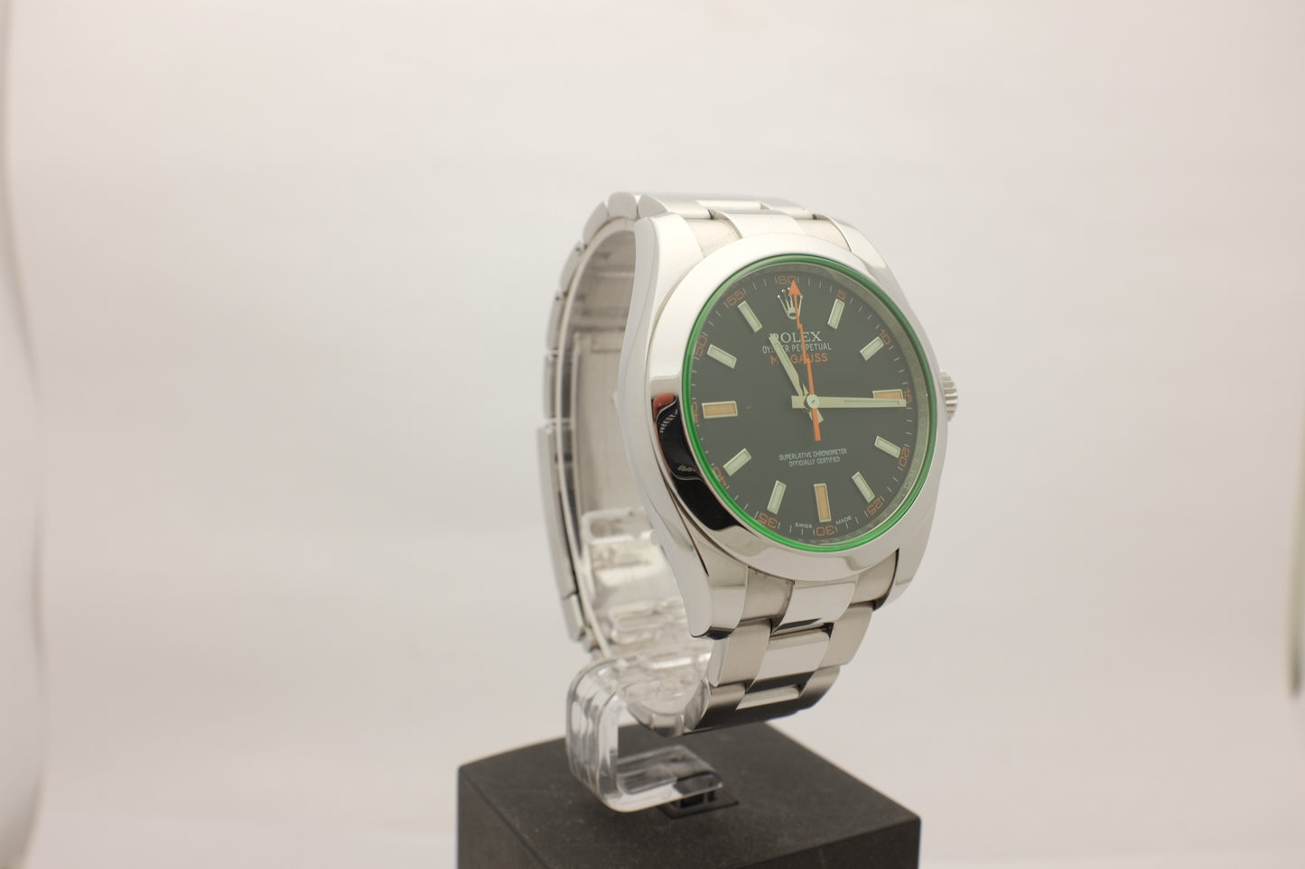 Rolex Milgauss Green Sapphire 40MM 116400GV