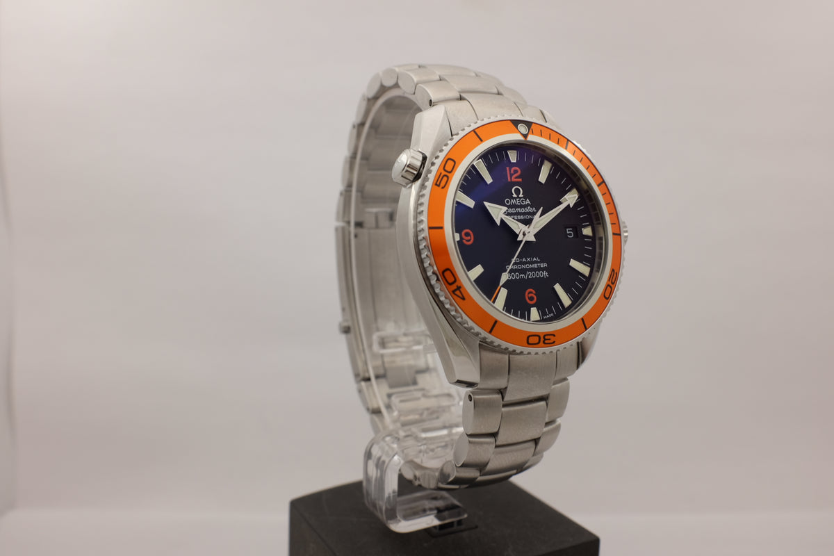 Omega Seamaster Planet Ocean Orange 42MM 2209.50.00 Box Papers