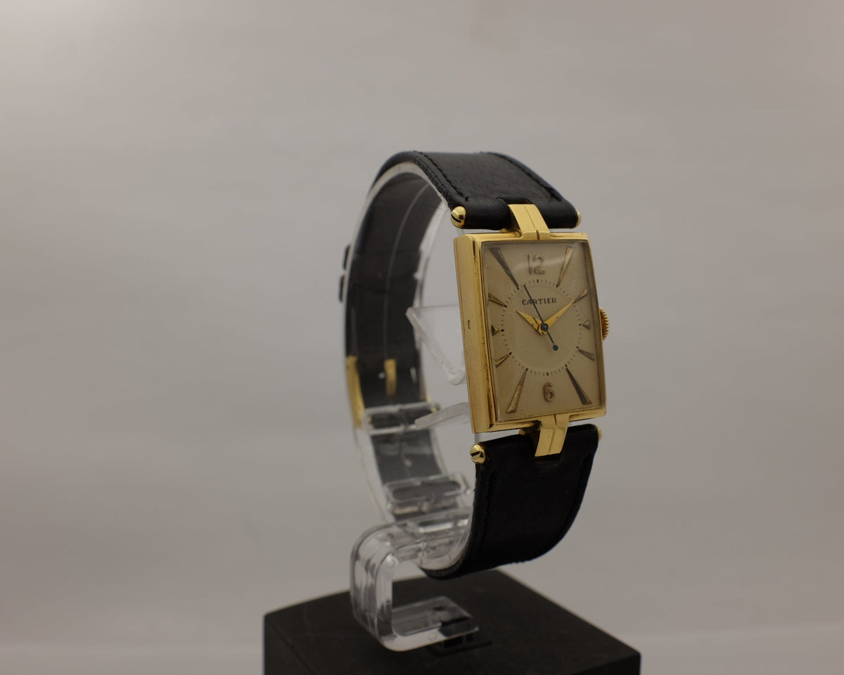 Cartier Tank 18K Yellow Gold 1940's 20mm X 26mm 2076