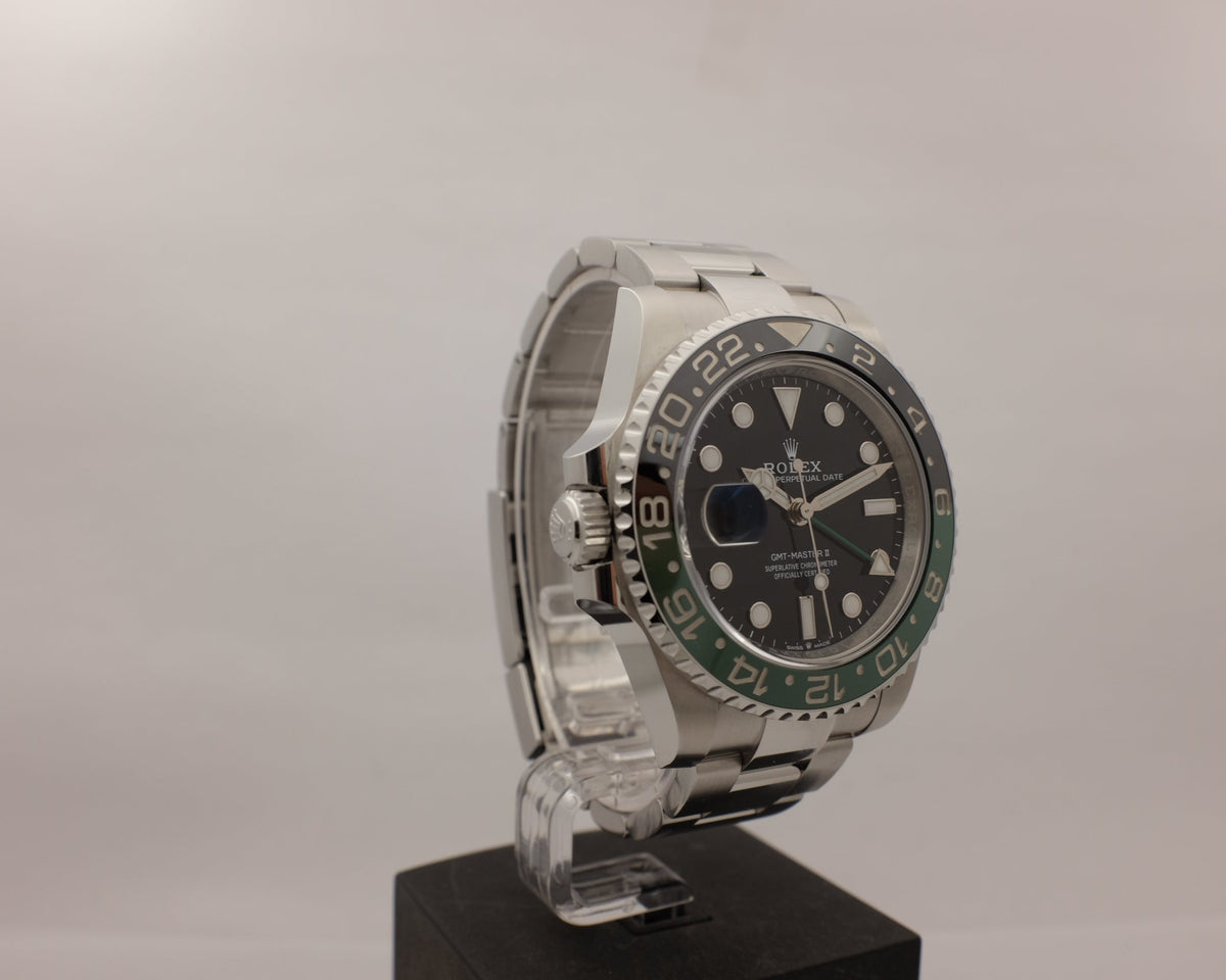 Rolex GMT Master II Black & Green Ceramic 40MM 126720VTNR Box Papers 2024