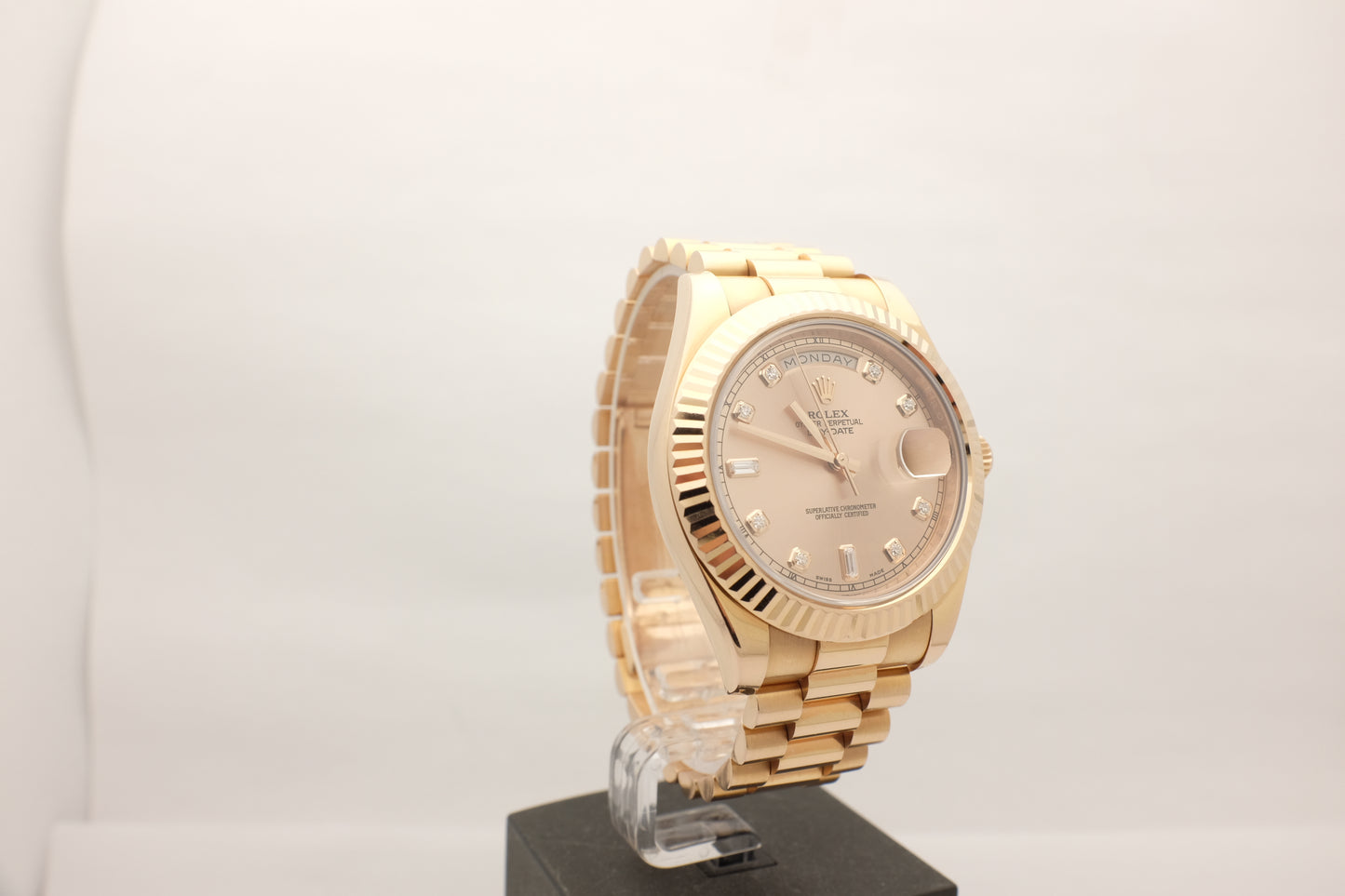 Rolex Day Date II President Rose Gold 41MM 218235 Box Papers 2018