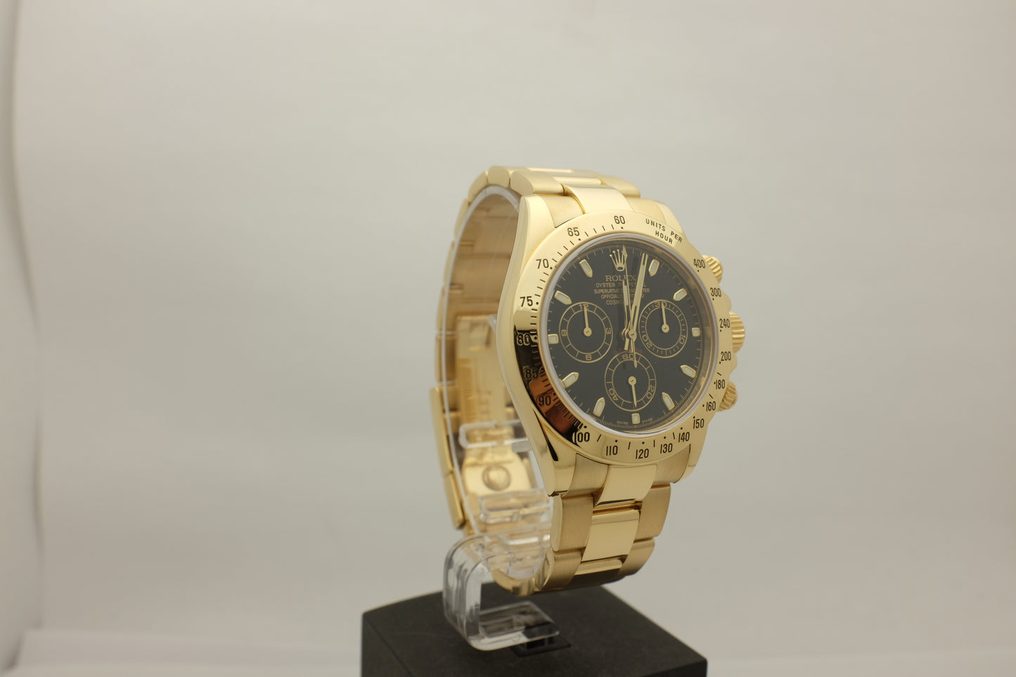 Rolex Daytona Cosmograph 18K Yellow Gold 116528 Box Papers 2003