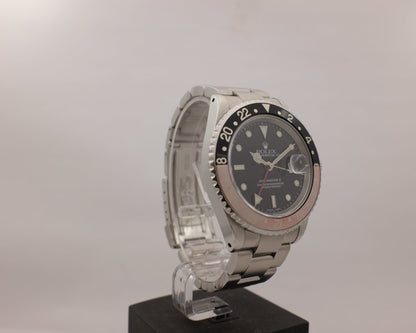 Rolex GMT Master II “FADED COKE” Bezel 16710 Box Papers 2002