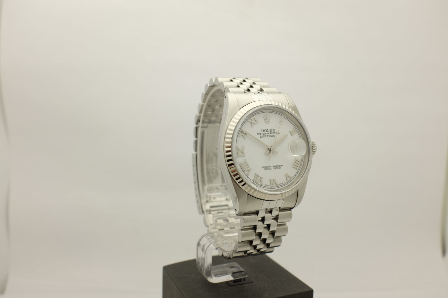 Rolex Datejust Steel Fluted Bezel 36MM 16014