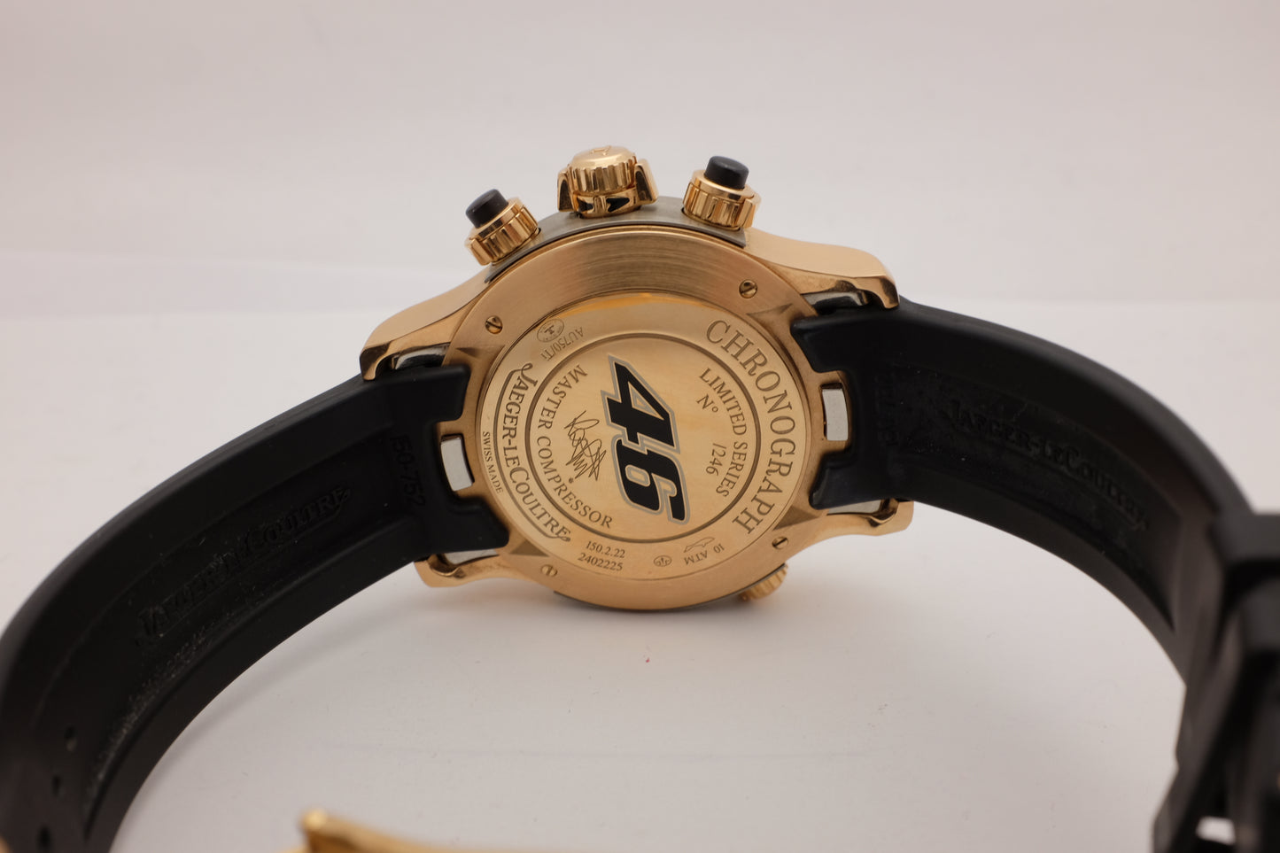 Jaeger-LeCoultre Master Compressor Extreme World 18K Rose Gold Valentino Rossi 46MM Q176247V Box Papers 2007