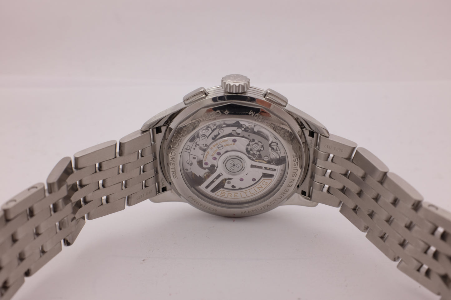Breitling Premier B01 Chronograph Steel Blue 42MM AB0145171C1A1 Box Papers 2025