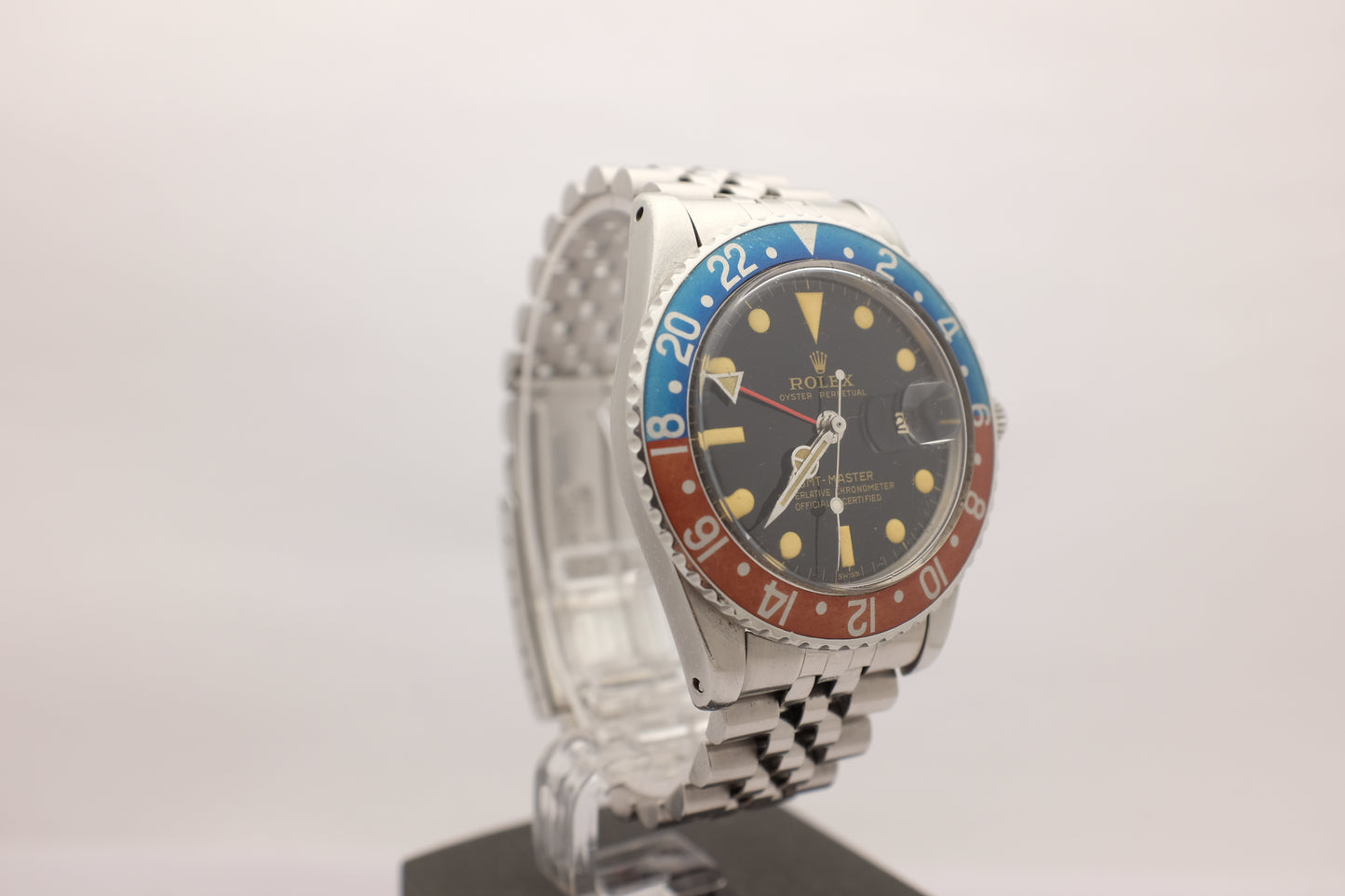 Rolex GMT Master Gilt Dial Pepsi 1675 40MM CIRCA 1960