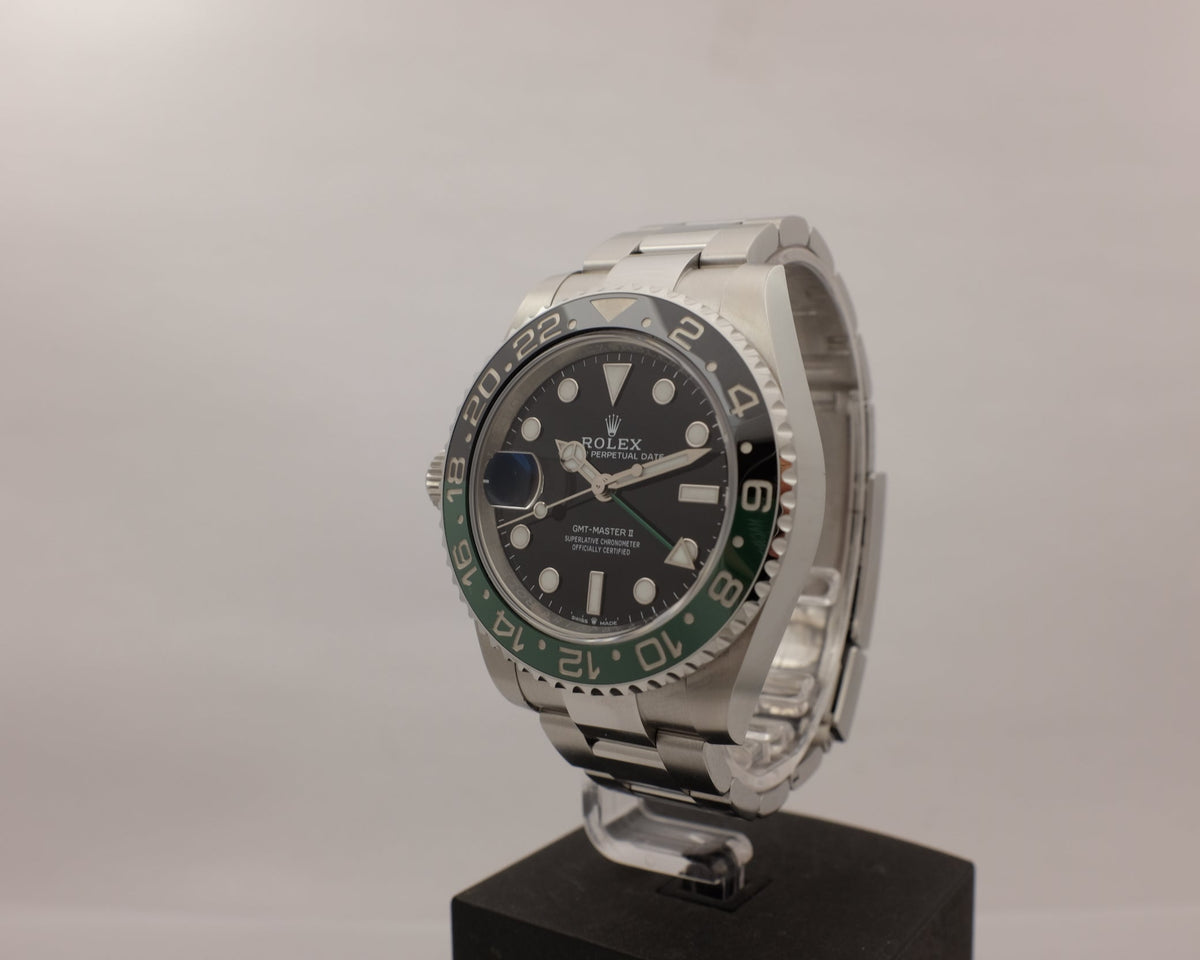 Rolex GMT Master II Black & Green Ceramic 40MM 126720VTNR Box Papers 2024