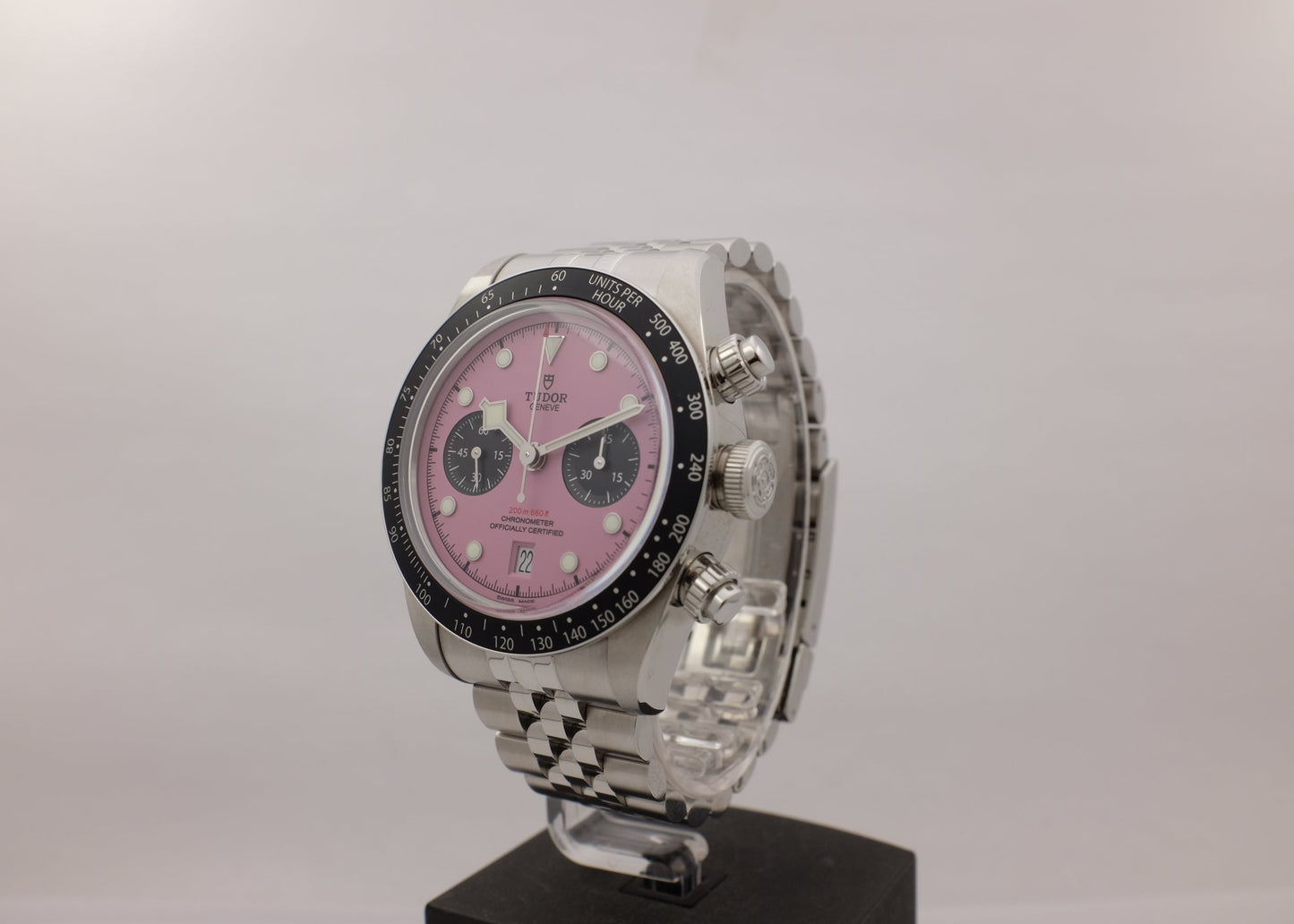 Tudor Black Bay Chronograph Steel Pink 41MM M79360N-0019 Box Papers 2025