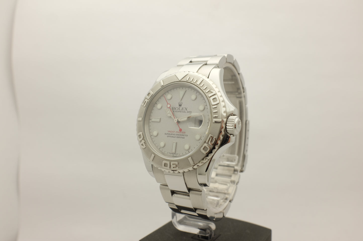 Rolex Yachtmaster Steel Platinum 40MM 16622