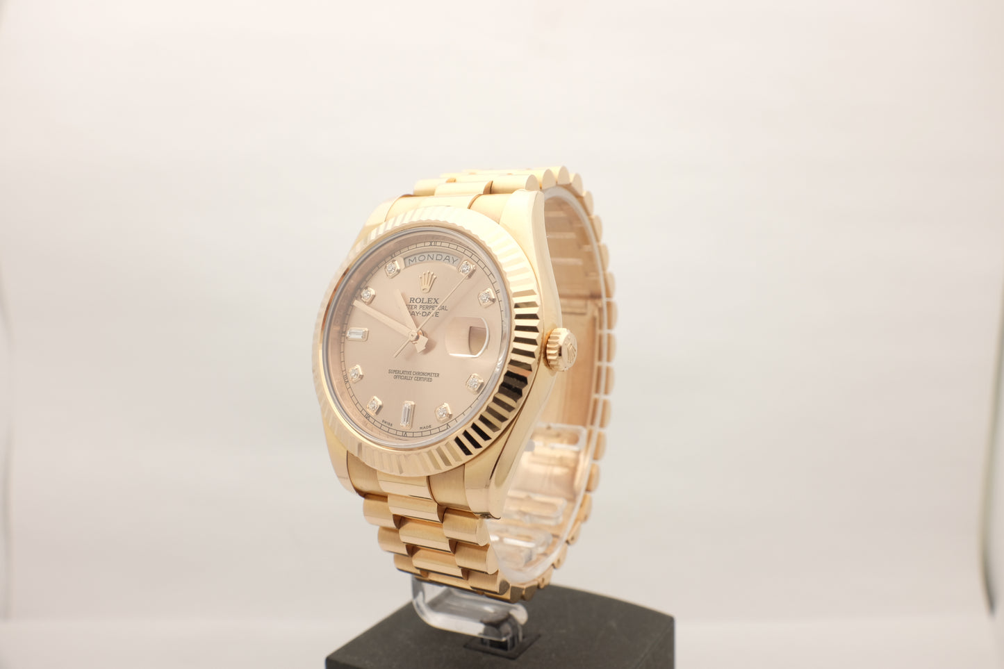 Rolex Day Date II President Rose Gold 41MM 218235 Box Papers 2018