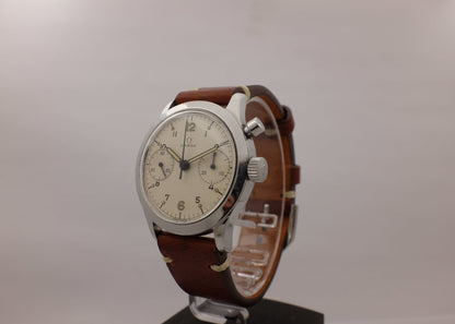 Omega RCAF Monopusher Chronograph 1960's 38MM