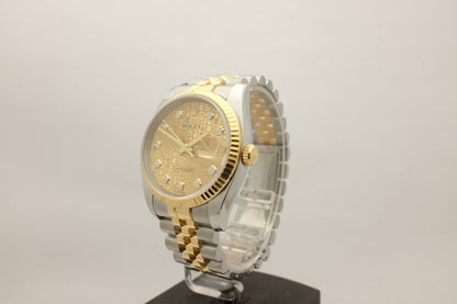 Rolex Datejust 18kt Steel Jubilee 36MM 116233