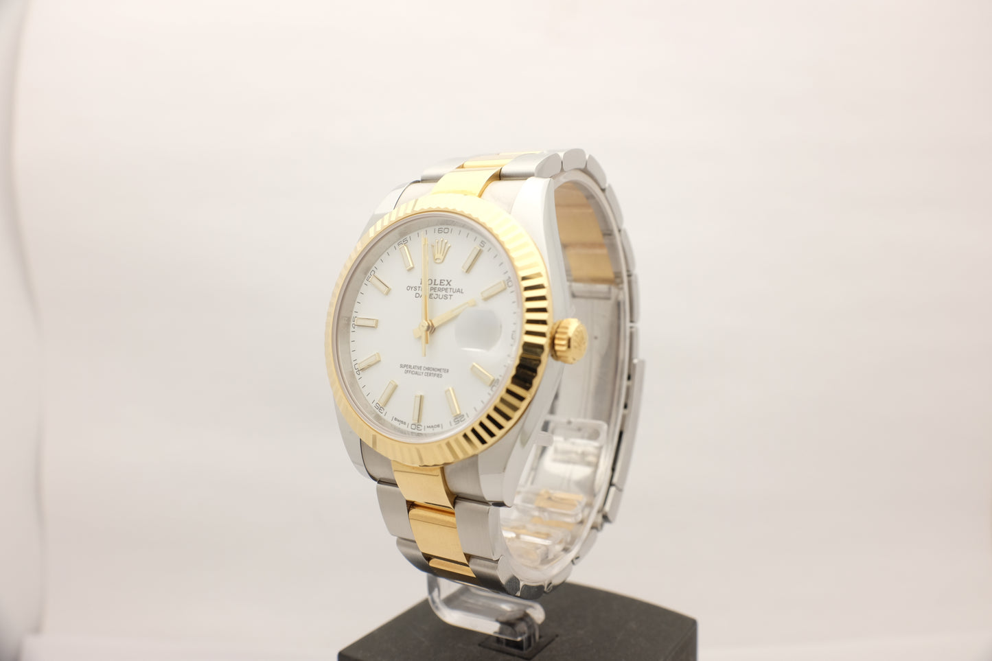 Rolex Datejust 41MM 18Kt Steel 126334 Box Papers 2019