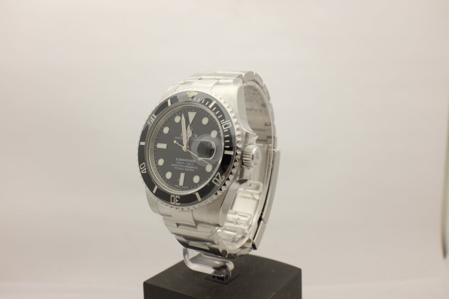 Rolex Submariner Black Ceramic Date 40MM 116610LN Box Papers 2015
