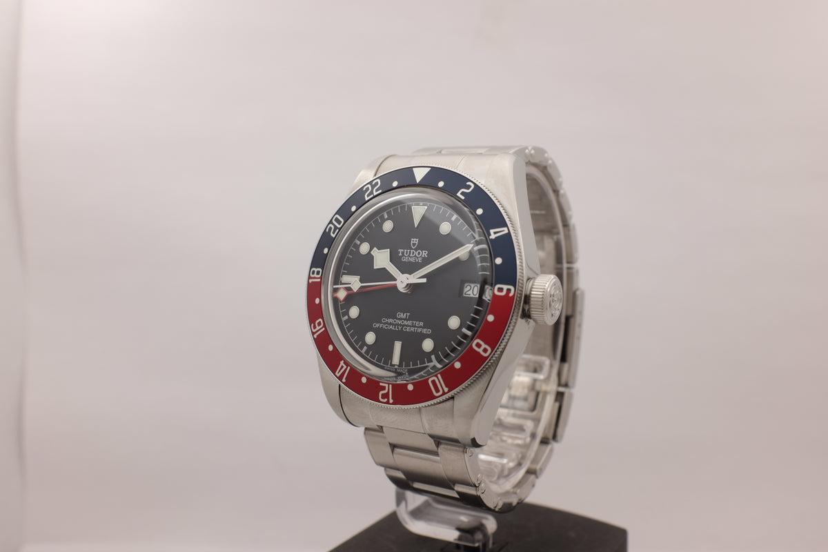 Tudor Black Bay GMT Pepsi 41MM 79830RB Box Papers 2021