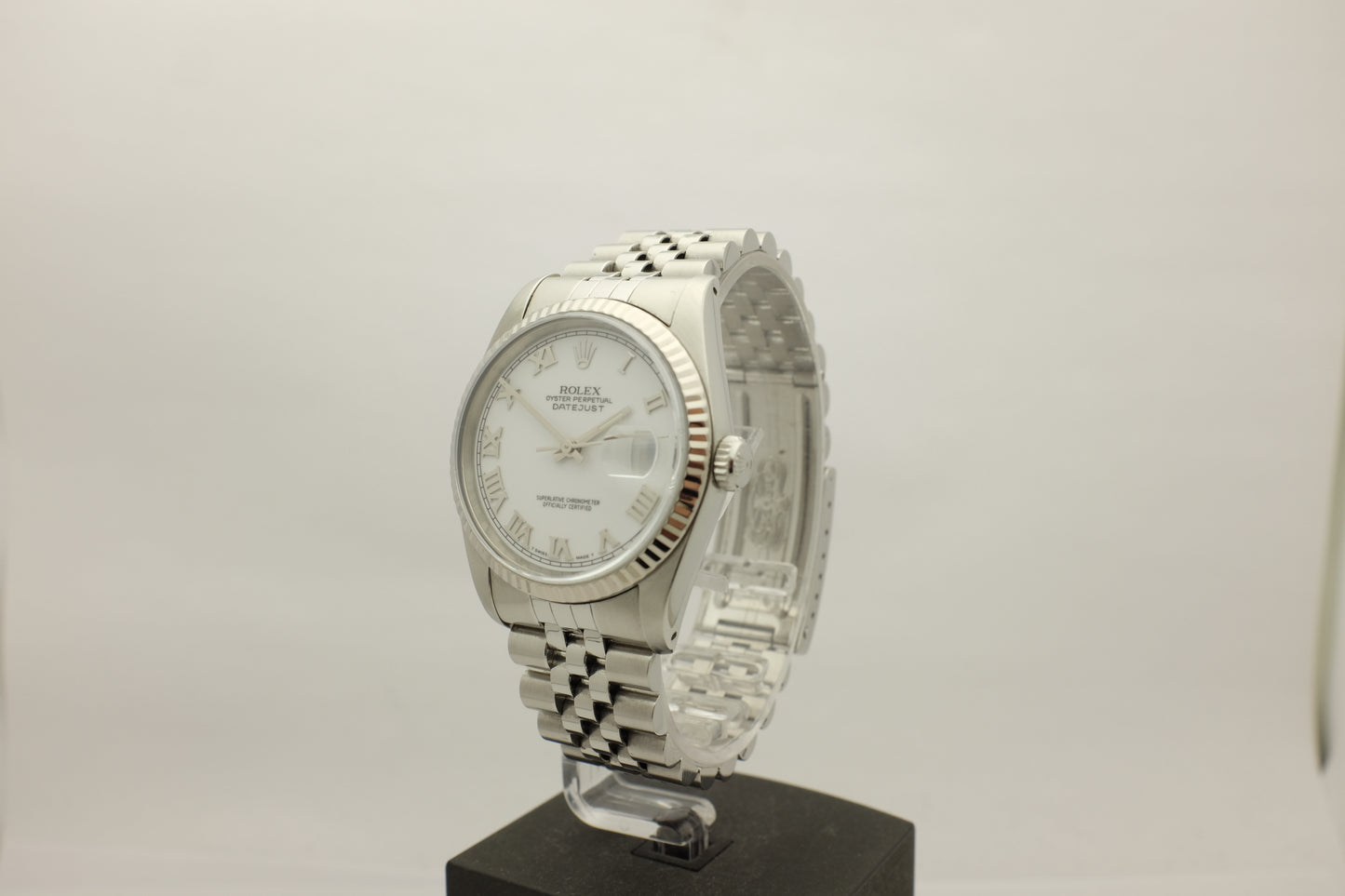 Rolex Datejust Steel Fluted Bezel 36MM 16014