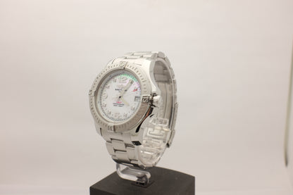 Breitling Colt 36MM MOP Diamonds 36MM A7438911/A771 Box Papers 2017