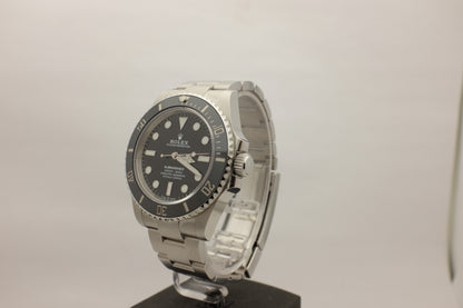 Rolex Submariner Steel No Date Ceramic 41MM 124060 Box Papers 2021