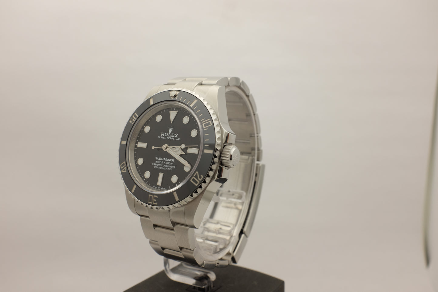 Rolex Submariner Steel No Date Ceramic 124060 Box Papers 2026 New