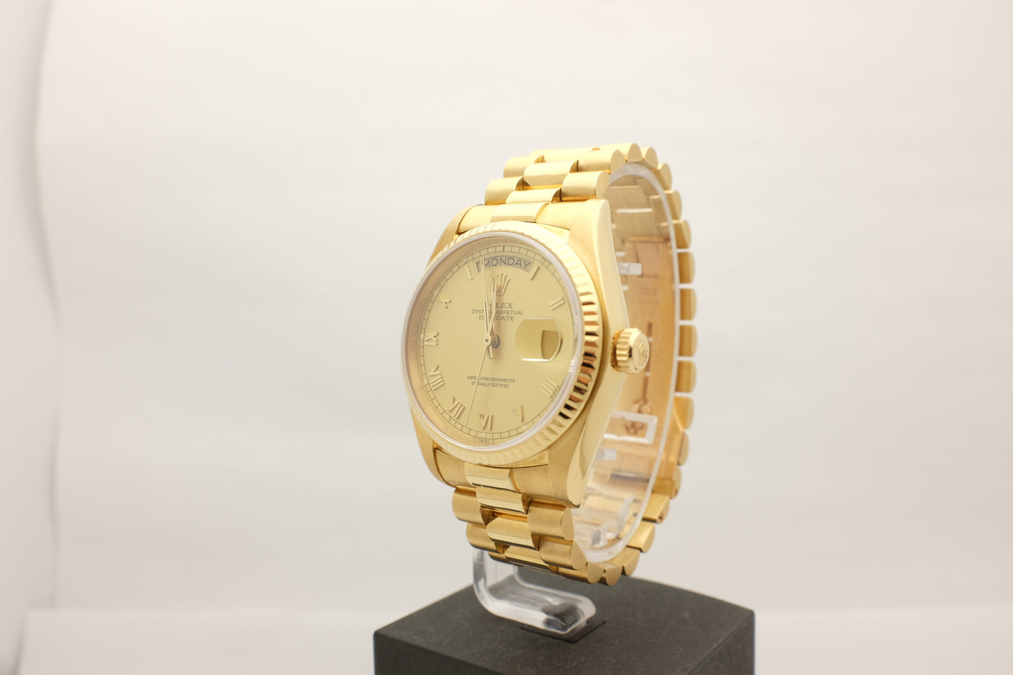 Rolex President Day-Date 18K Yellow Gold 36MM Ref. 18038 CIRCA 1981