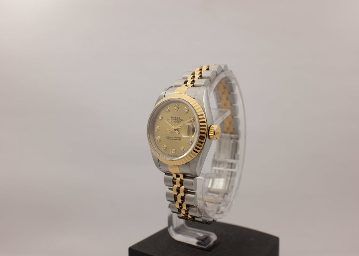 Rolex Datejust 18Kt Steel Jubilee Diamonds 26MM 79173