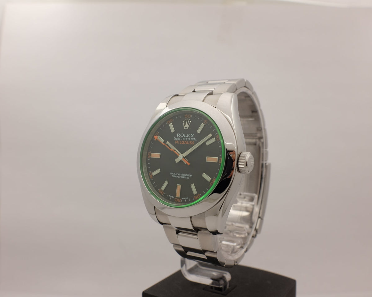Rolex Milgauss Green Sapphire 40MM 116400GV