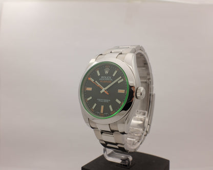 Rolex Milgauss Green Sapphire 40MM 116400GV