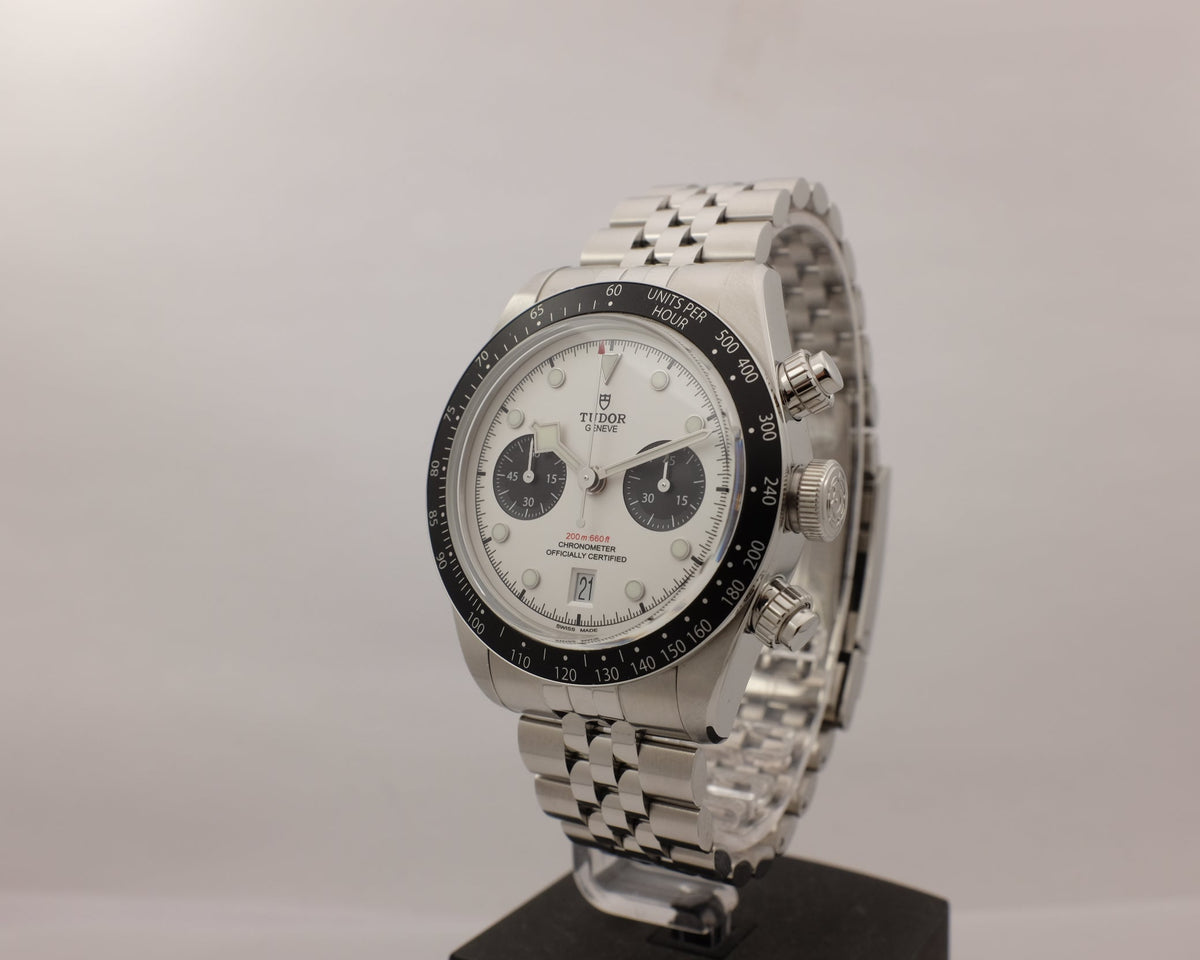 Tudor Black Bay Chronograph Steel White 41MM M79360N-0014 Box Papers 2025