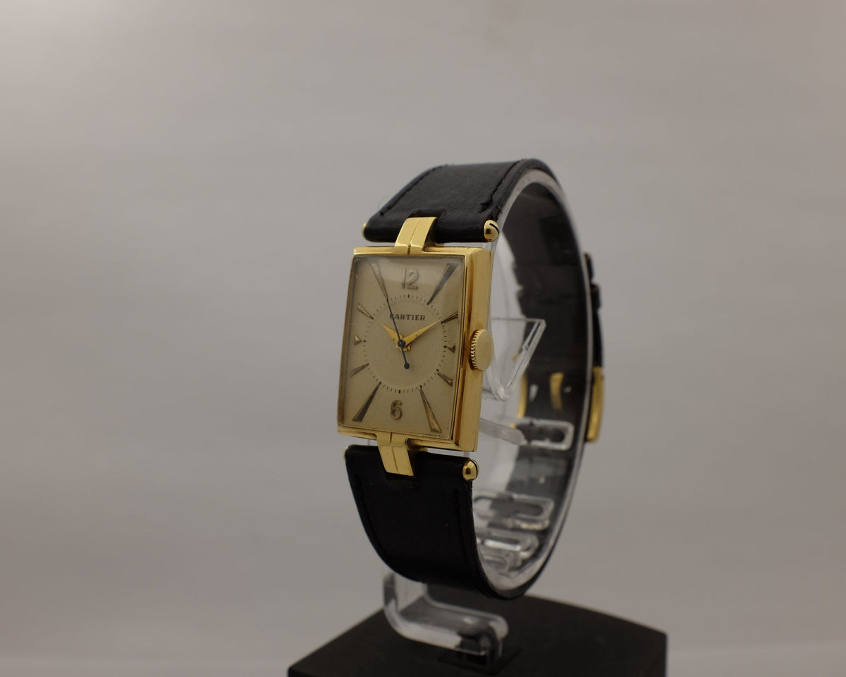 Cartier Tank 18K Yellow Gold 1940's 20mm X 26mm 2076
