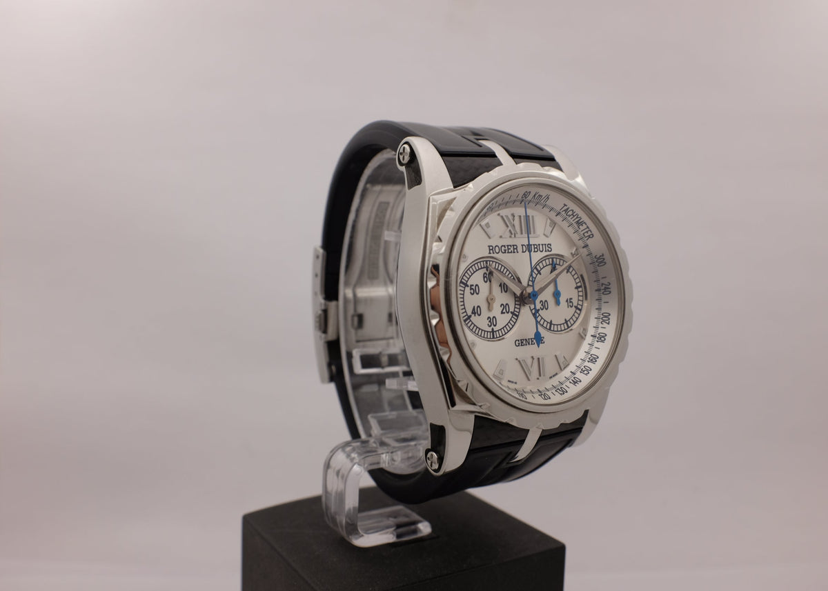 Roger Dubuis Sympathie Chronograph Steel Limited Edition 280Pcs 43MM Box Papers