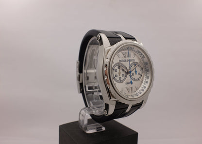 Roger Dubuis Sympathie Chronograph Steel Limited Edition 280Pcs 43MM Box Papers