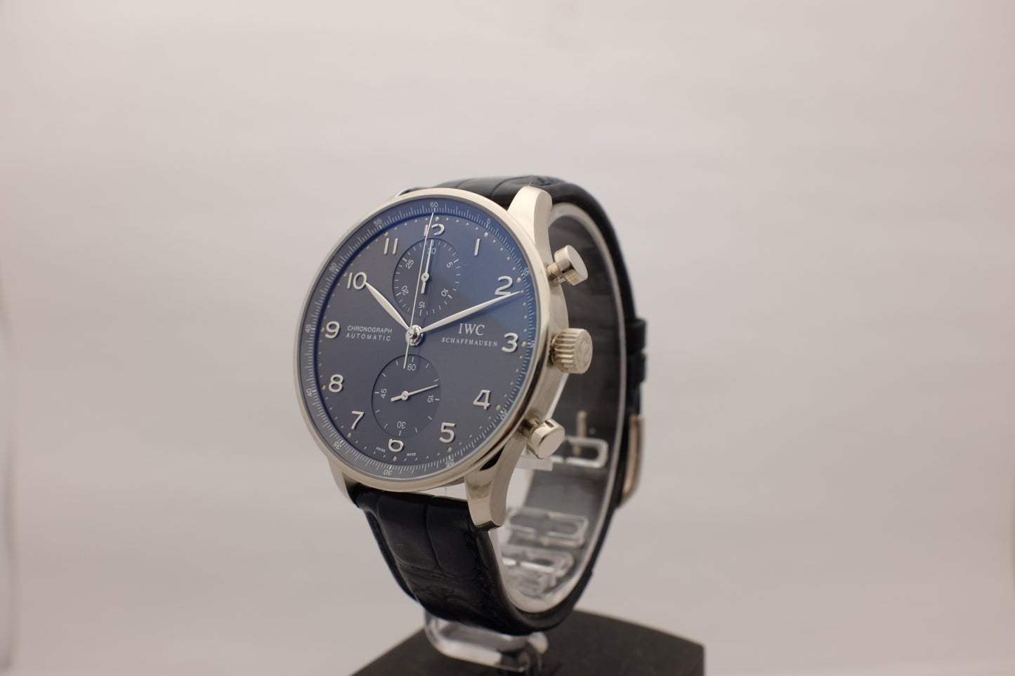 IWC Portuguese Chronograph White Gold 41MM IW371431 Box Papers