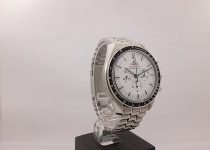 Omega Speedmaster Moonwatch White 42MM 310.30.42.50.04.001 Box Papers 2024
