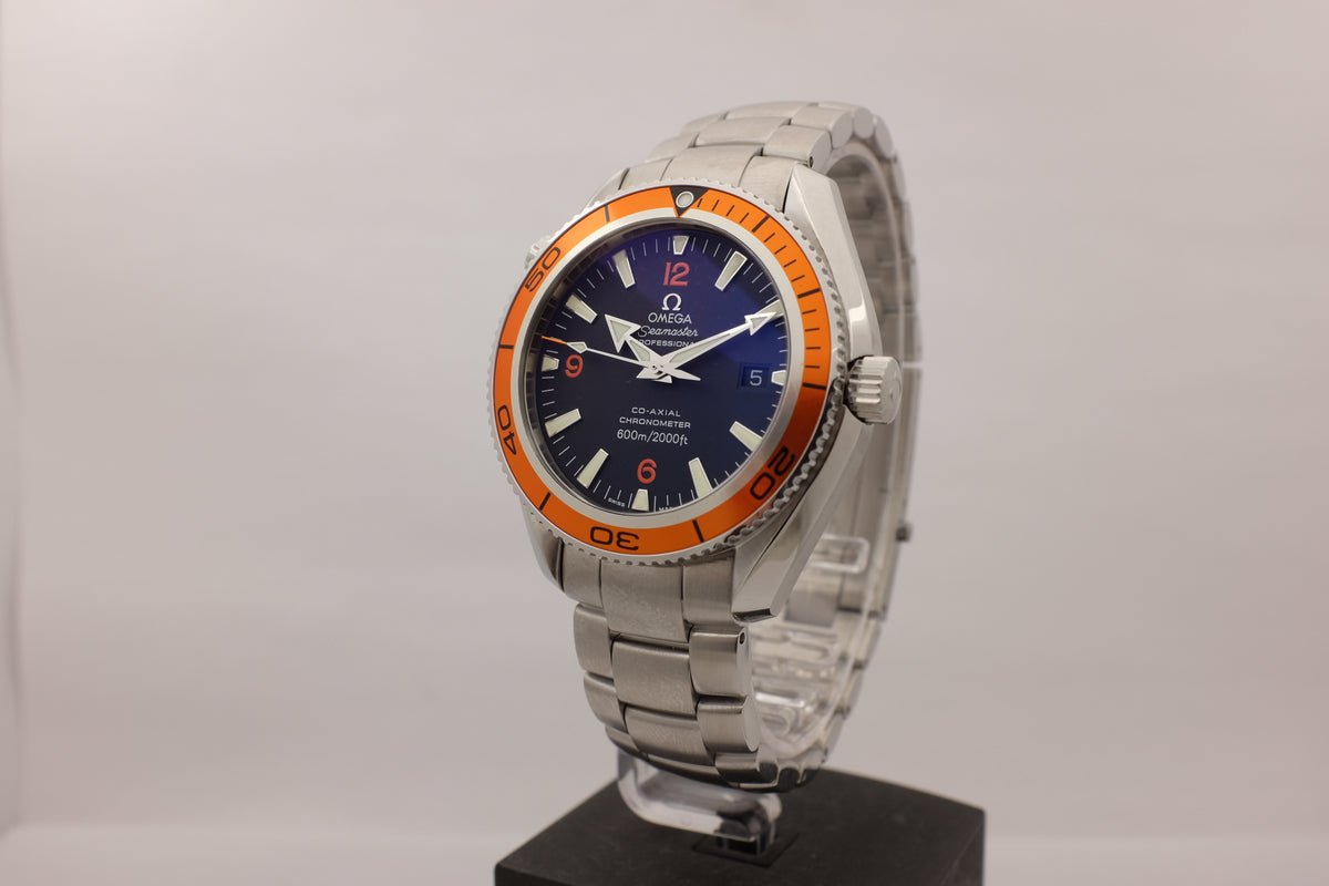 Omega Seamaster Planet Ocean Orange 42MM 2209.50.00 Box Papers