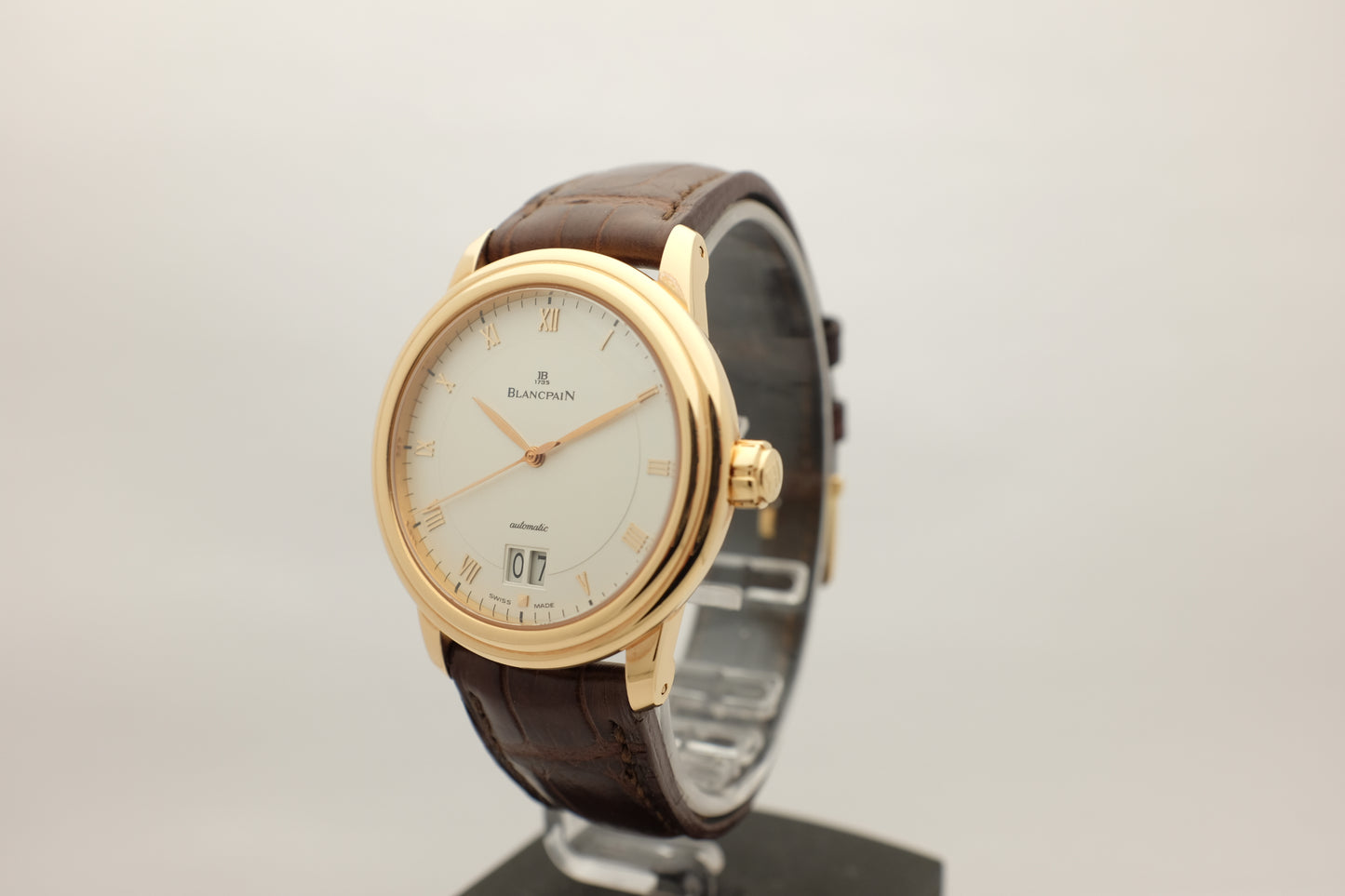 Blancpain Villeret 18kt Rose Gold 38MM 6850-3642-55