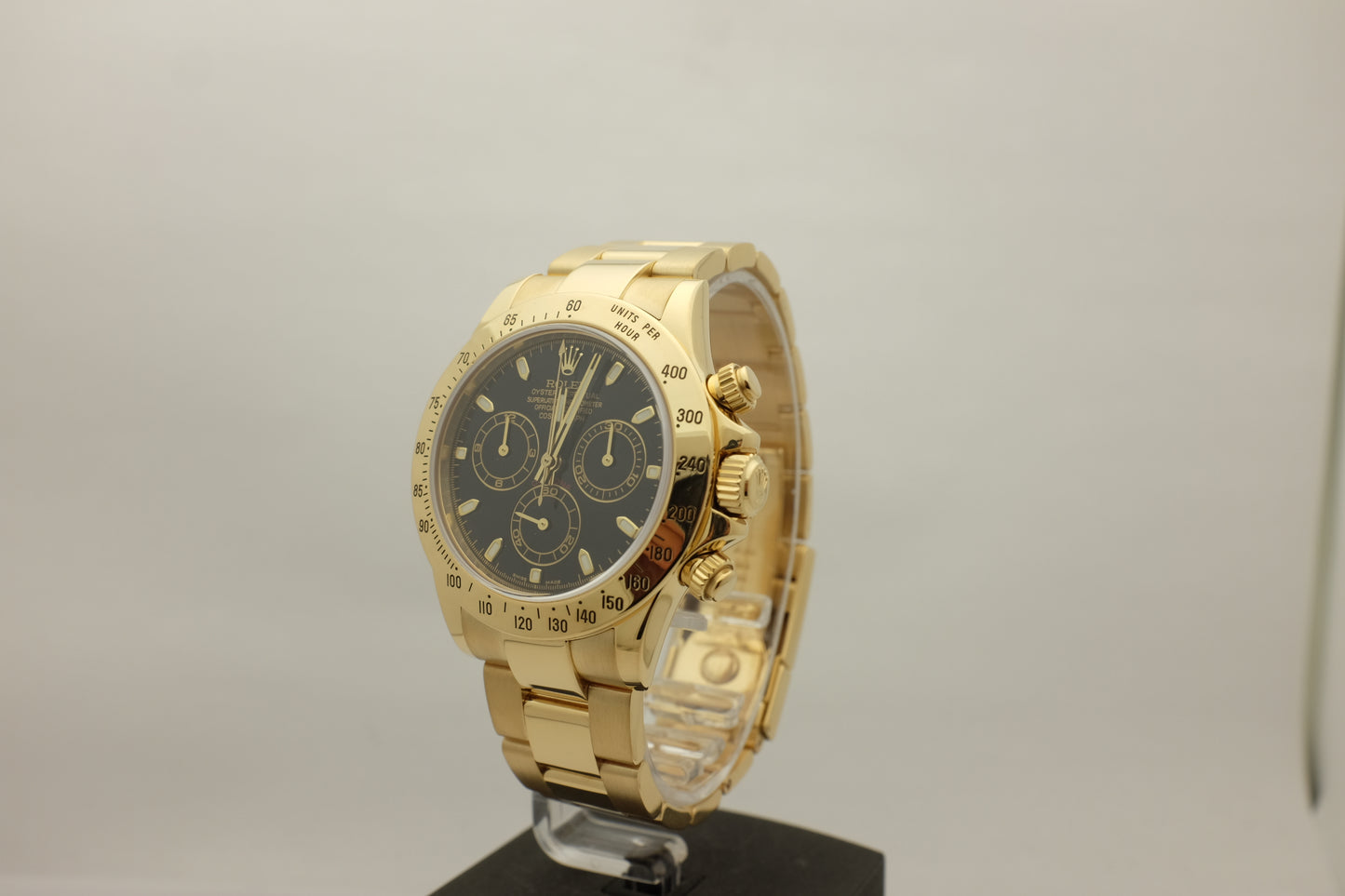 Rolex Daytona Cosmograph 18K Yellow Gold 116528 Box Papers 2003