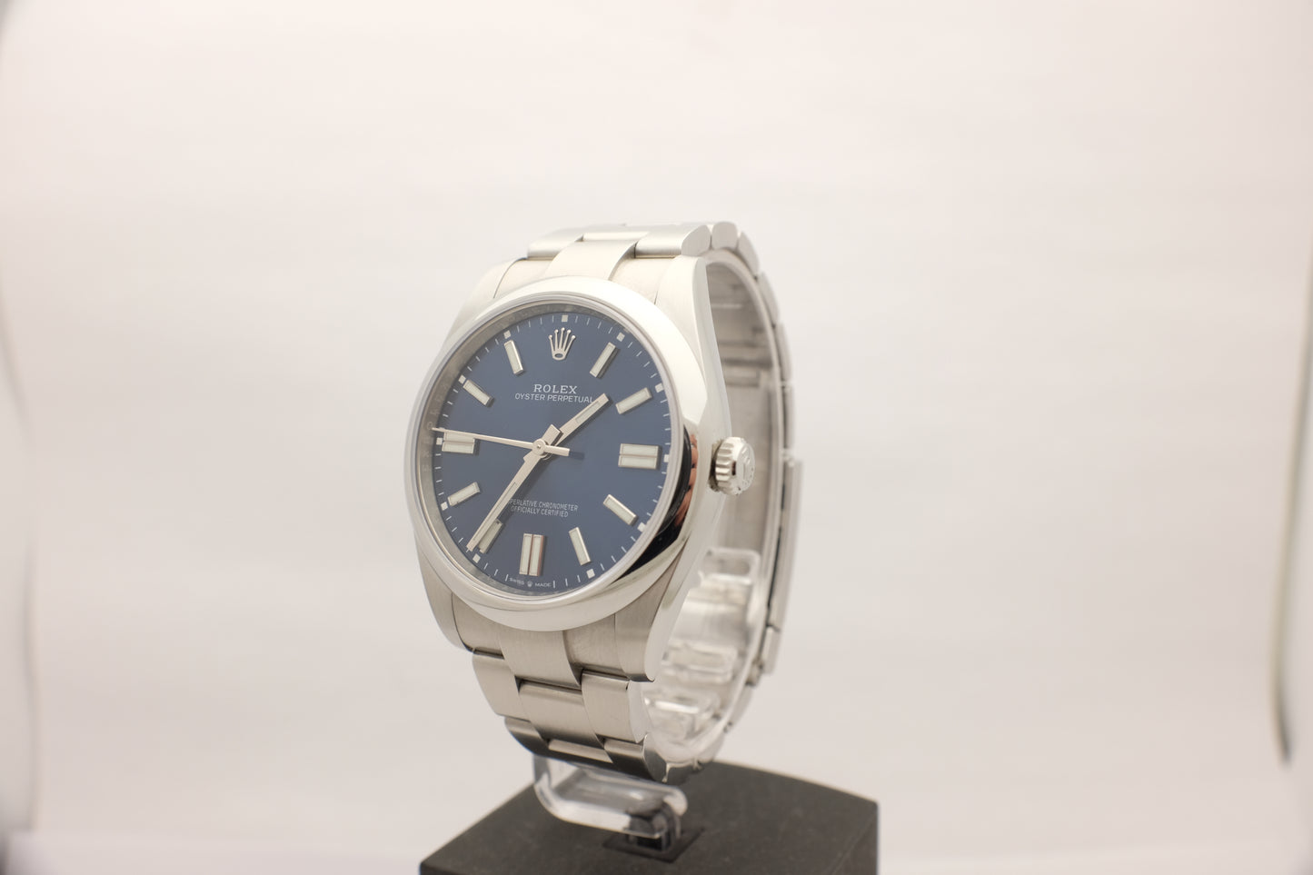 Rolex Oyster Perpetual Blue 41MM 124300 Box Papers 2024