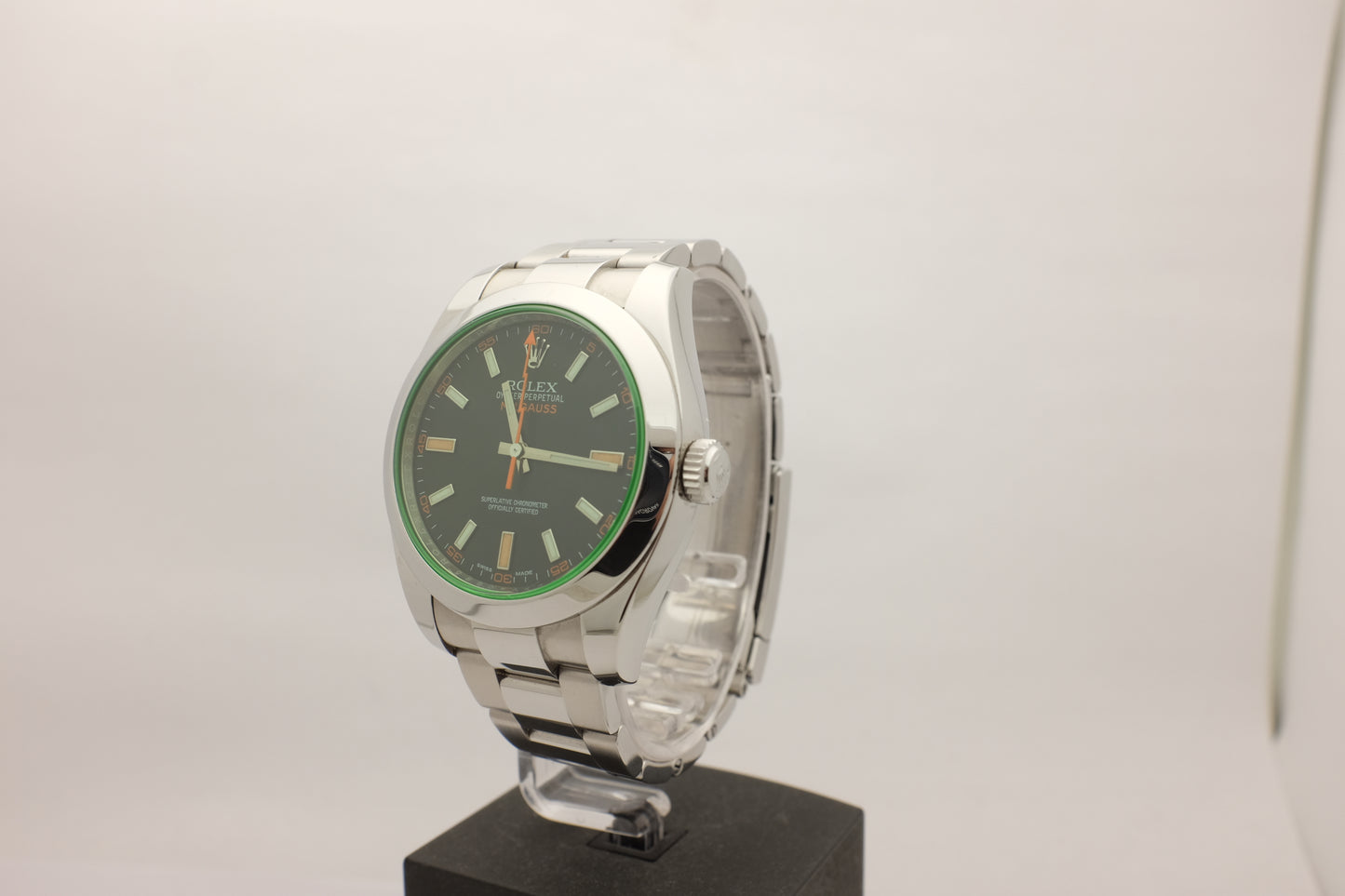 Rolex Milgauss Green Sapphire 40MM 116400GV